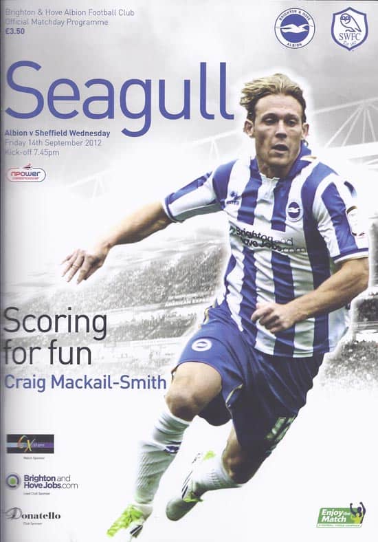 Brighton & Hove Albion FC v Sheffield Wednesday FC 